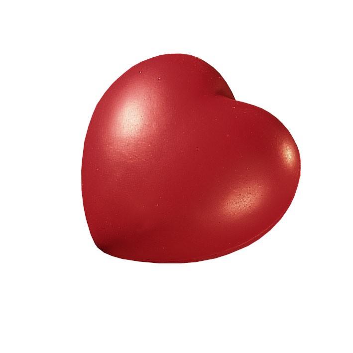 Anti-Stress-Ball Herz, rot
